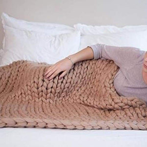Chunky Knit Blanket