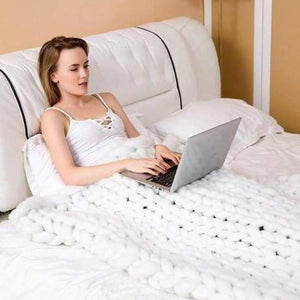 Chunky Knit Blanket