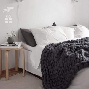 Chunky Knit Blanket
