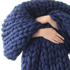 Chunky Knit Blanket