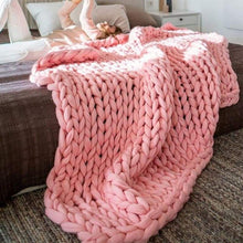 Load image into Gallery viewer, Chunky Knit Blanket