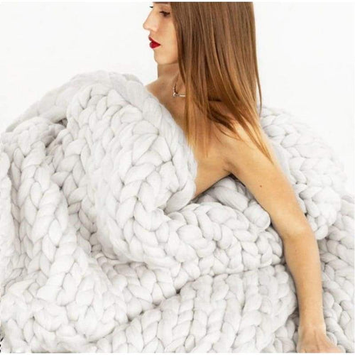 Chunky Knit Blanket