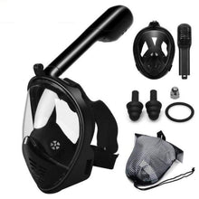 Load image into Gallery viewer, Full Face Snorkel Mask