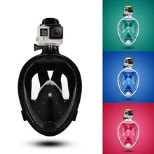 Load image into Gallery viewer, Full Face Snorkel Mask