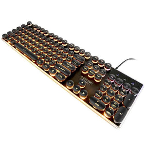 LED Typewriter Keyboard