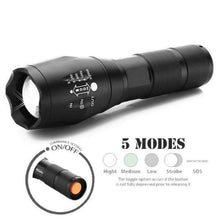Load image into Gallery viewer, Military Grade LED flashlight