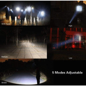 Military Grade LED flashlight