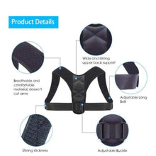 Load image into Gallery viewer, Posture Corrector Back Body Brace Device