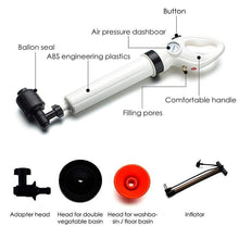 Load image into Gallery viewer, Powerful Toilet Plunger