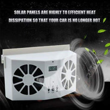 Load image into Gallery viewer, Solar Car Exhaust Fan