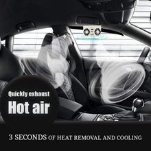 Load image into Gallery viewer, Solar Car Exhaust Fan