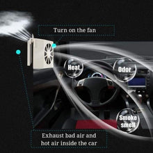 Load image into Gallery viewer, Solar Car Exhaust Fan