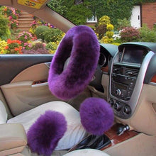 Load image into Gallery viewer, Steering Wheel Fur Cover