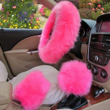 Load image into Gallery viewer, Steering Wheel Fur Cover