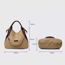 Load image into Gallery viewer, The Outlander Canvas Messenger Bag