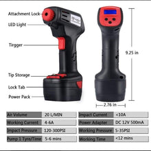 Load image into Gallery viewer, Tire Air Pump