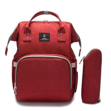 Load image into Gallery viewer, USB Diaper Bag