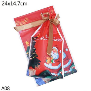 Drawstring Christmas Gift Bags
