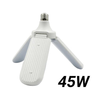 Foldable Fan Blade LED Light Bulb