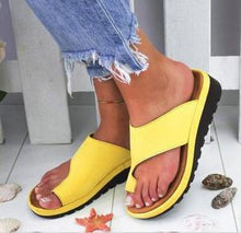 Load image into Gallery viewer, Orthopedic Toe Corrector Bunion Foot Sandals