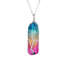 Load image into Gallery viewer, 7Chakra Ainbow Natural Stone Copper