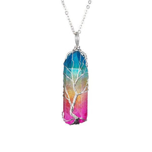 7Chakra Ainbow Natural Stone Copper