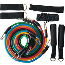 Load image into Gallery viewer, 11pc Resistance Bands Set