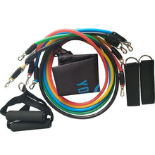 Load image into Gallery viewer, 11pc Resistance Bands Set