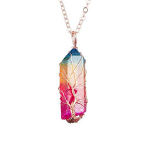 Load image into Gallery viewer, 7Chakra Ainbow Natural Stone Copper