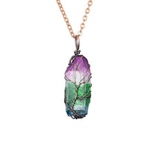 Load image into Gallery viewer, 7Chakra Ainbow Natural Stone Copper