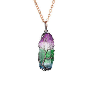 7Chakra Ainbow Natural Stone Copper