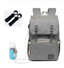 Load image into Gallery viewer, USB Diaper Backpack