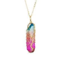 Load image into Gallery viewer, 7Chakra Ainbow Natural Stone Copper