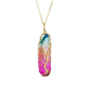 7Chakra Ainbow Natural Stone Copper