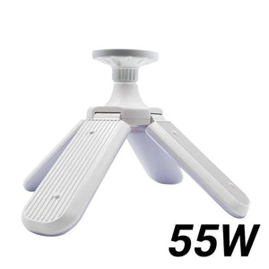 Foldable Fan Blade LED Light Bulb