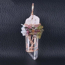 Load image into Gallery viewer, 7Chakra Ainbow Natural Stone Copper