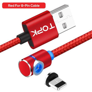 360 Rotating Magnetic Charging Cable