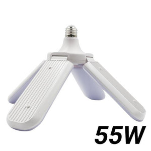Foldable Fan Blade LED Light Bulb