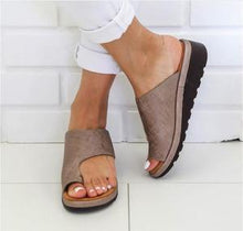 Load image into Gallery viewer, Orthopedic Toe Corrector Bunion Foot Sandals