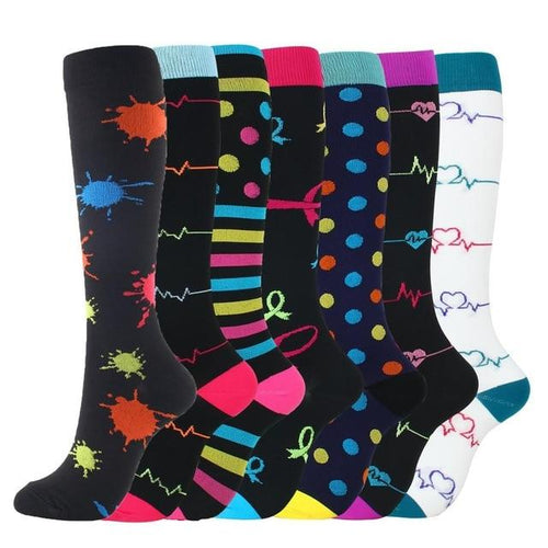 Compression Socks (7/8 Pairs) for Women & Men