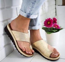 Load image into Gallery viewer, Orthopedic Toe Corrector Bunion Foot Sandals