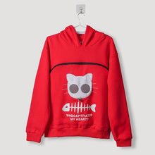 Load image into Gallery viewer, Sweatshirt Animal Pouch Hood Tops