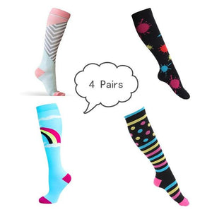 Compression Socks (7/8 Pairs) for Women & Men