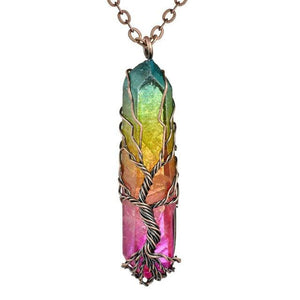 7Chakra Ainbow Natural Stone Copper