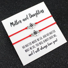 Load image into Gallery viewer, Set of 2 Mother Daughters Compass Bracelets