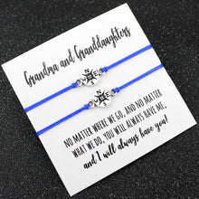 Load image into Gallery viewer, Set of 2 Mother Daughters Compass Bracelets