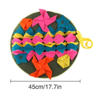 Dog Sniffing Puzzle Feeding Mat