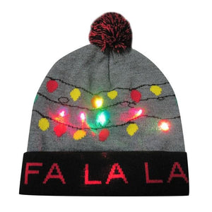 Christmas LED Beanies