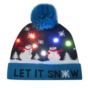 Christmas LED Beanies