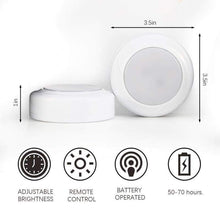 Load image into Gallery viewer, Wireless LED Puck Lights